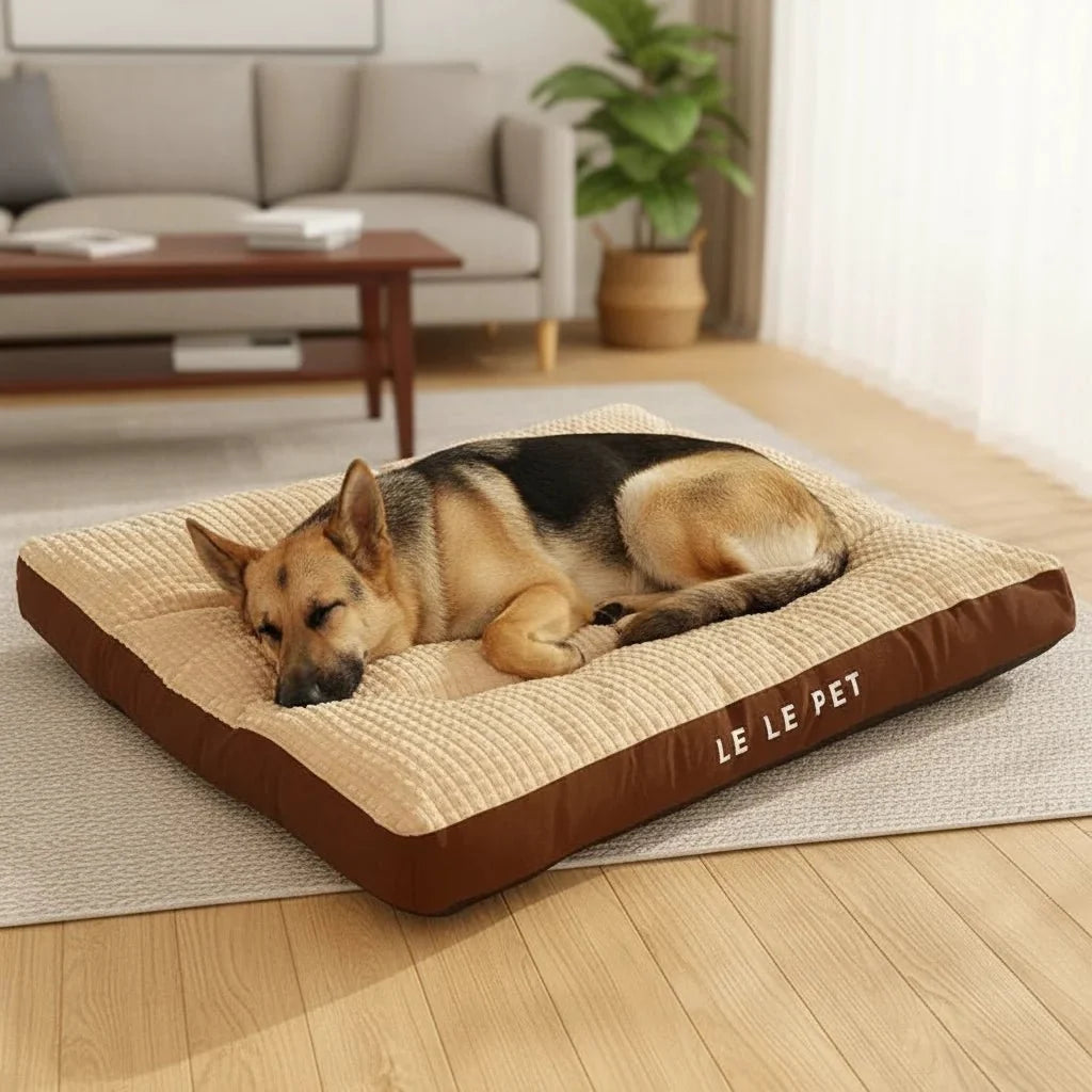 Soft Fleece Dog Bed for Dogs & Cats – SleepPaws™