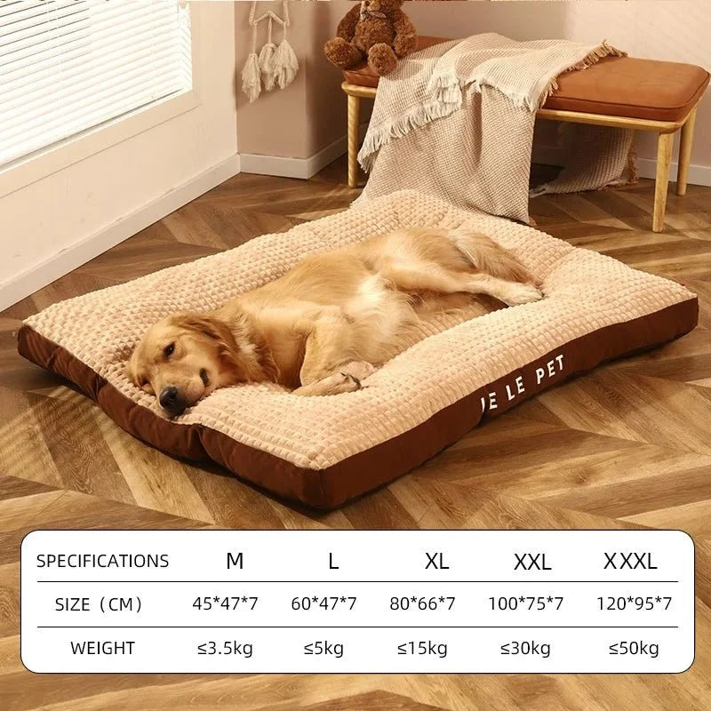 Soft Fleece Dog Bed for Dogs & Cats – SleepPaws™