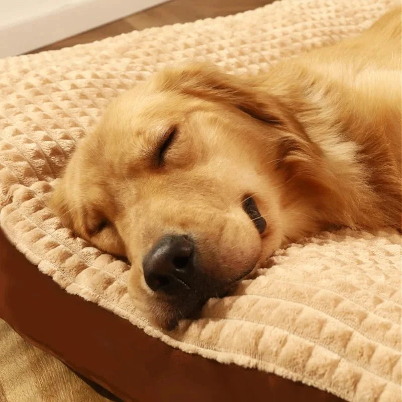Soft Fleece Dog Bed for Dogs & Cats – SleepPaws™