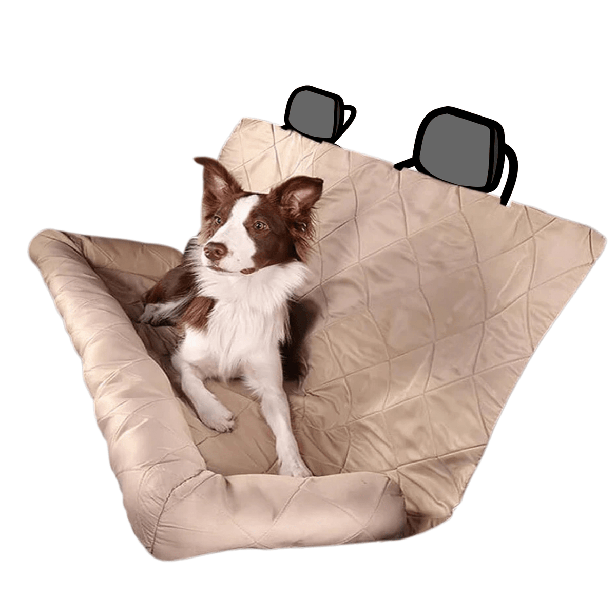 Waterproof Dog Car Seat Cover – RideEase™