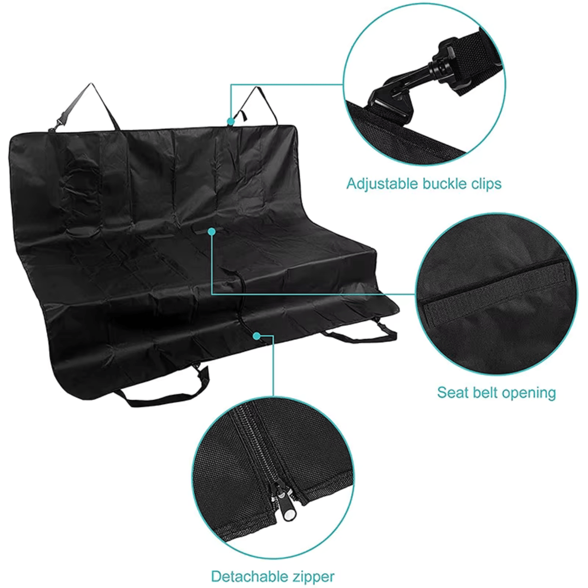 Waterproof Dog Rear Seat Car Mat – JourneySmart™