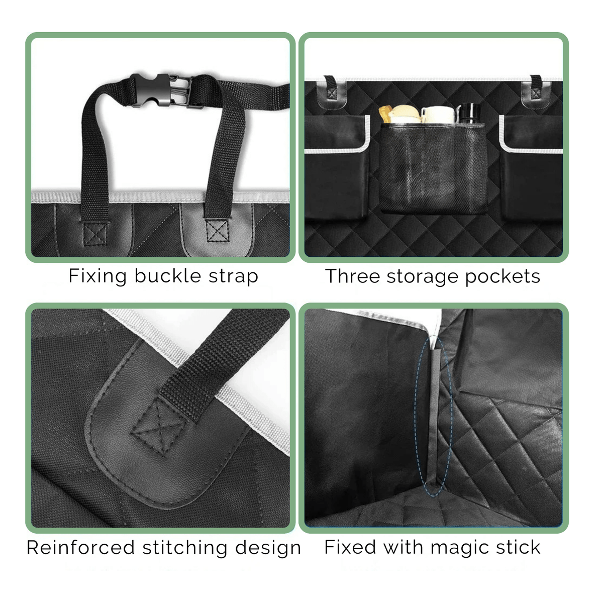 Waterproof Pet Car Seat & Cargo Cover – DriveQuest™