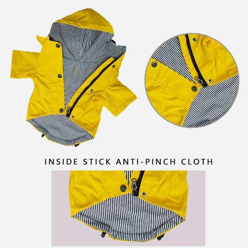 Waterproof Dog Raincoat – CloudStyle™