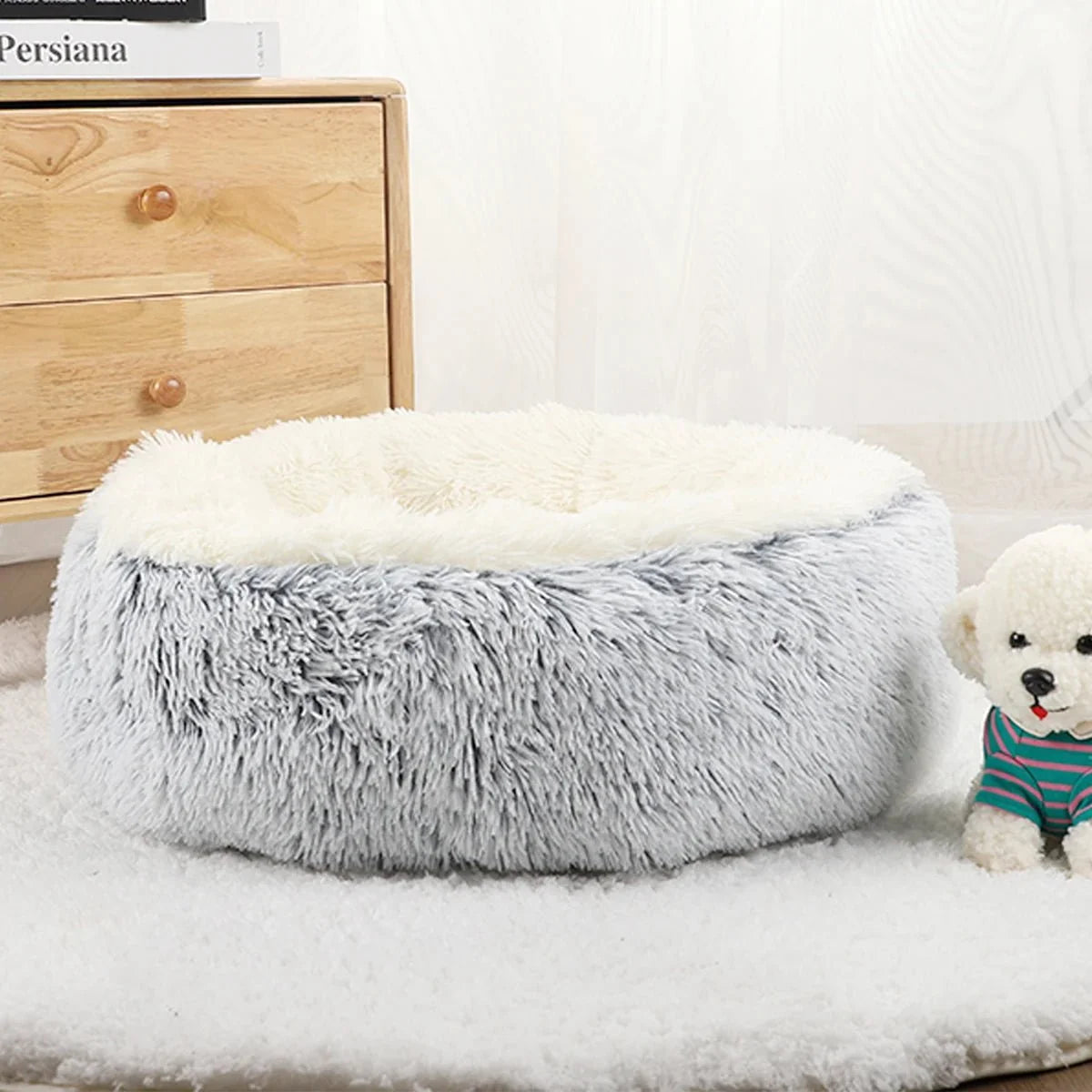 Soft Plush Pet Bed – CozyLink™