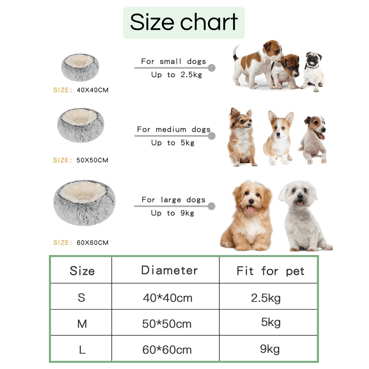 Soft Plush Pet Bed – CozyLink™