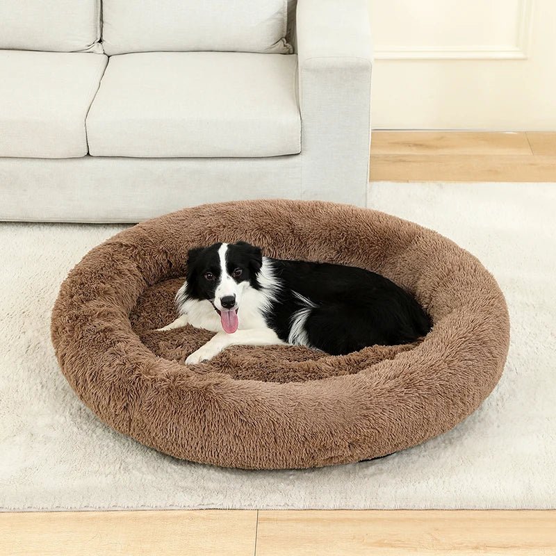 Soft Plush Pet Bed for Dogs & Cats – HavenComfort™