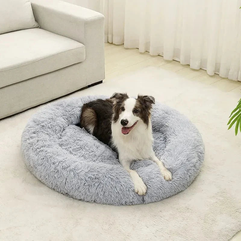 Soft Plush Pet Bed for Dogs & Cats – HavenComfort™