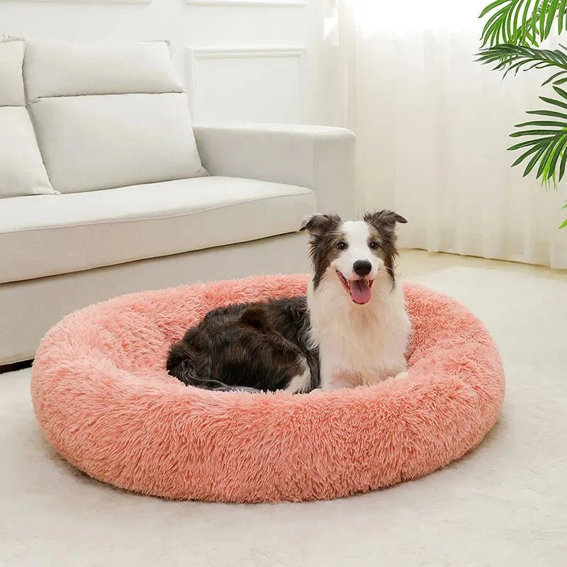 Soft Plush Pet Bed for Dogs & Cats – HavenComfort™
