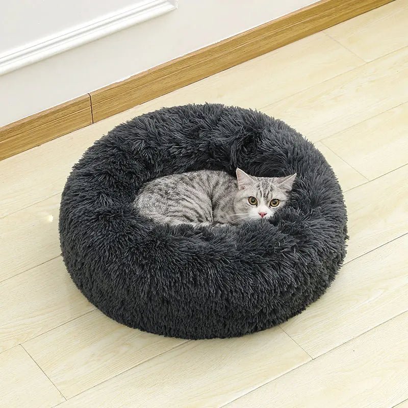 Soft Plush Pet Bed for Dogs & Cats – HavenComfort™