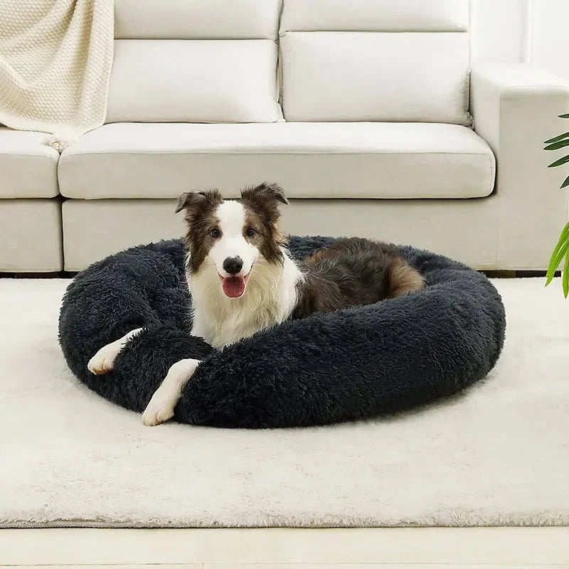 Soft Plush Pet Bed for Dogs & Cats – HavenComfort™