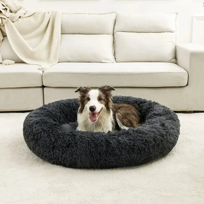 Soft Plush Pet Bed for Dogs & Cats – HavenComfort™