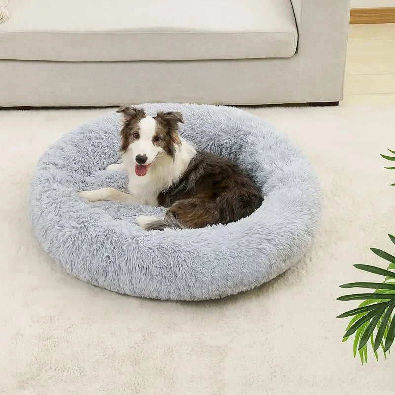Soft Plush Pet Bed for Dogs & Cats – HavenComfort™