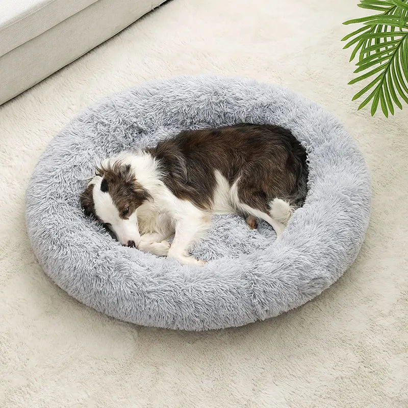 Soft Plush Pet Bed for Dogs & Cats – HavenComfort™