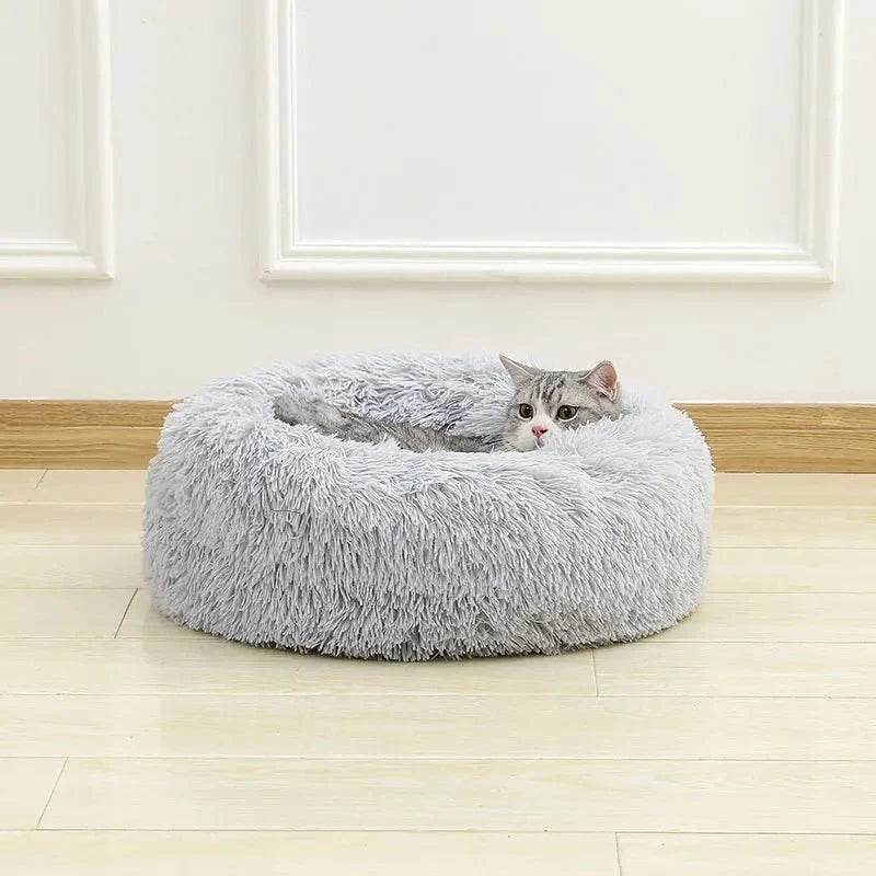 Soft Plush Pet Bed for Dogs & Cats – HavenComfort™