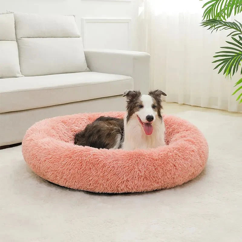 Soft Plush Pet Bed for Dogs & Cats – HavenComfort™