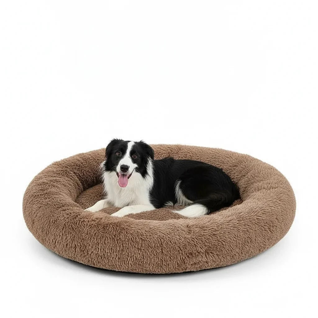 Soft Plush Pet Bed for Dogs & Cats – HavenComfort™