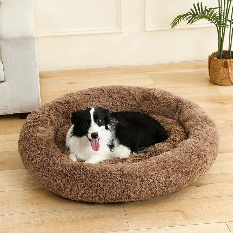 Soft Plush Pet Bed for Dogs & Cats – HavenComfort™