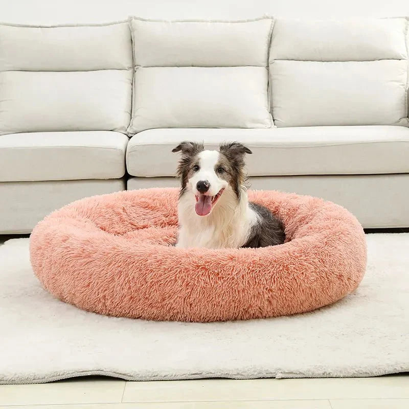 Soft Plush Pet Bed for Dogs & Cats – HavenComfort™