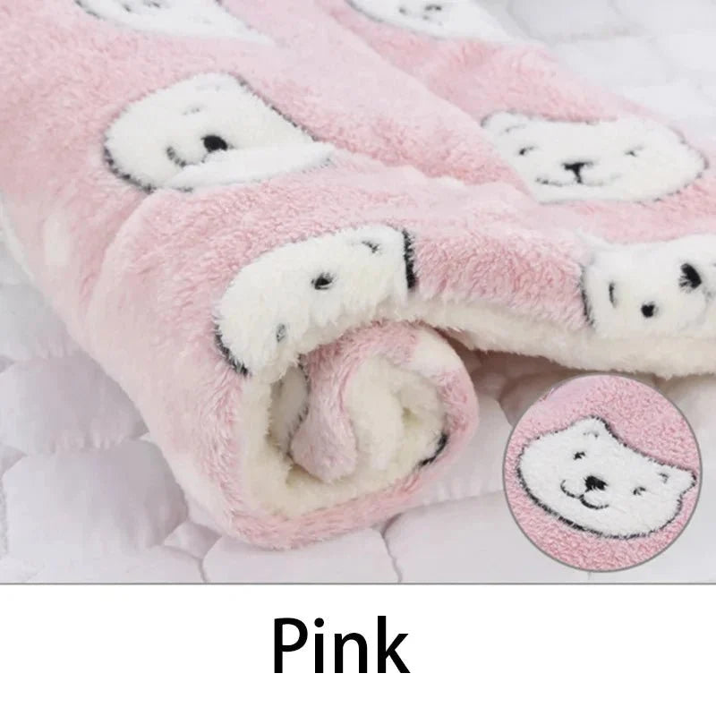 Soft Flannel Pet Bed for Dogs & Cats – SoftStyle™