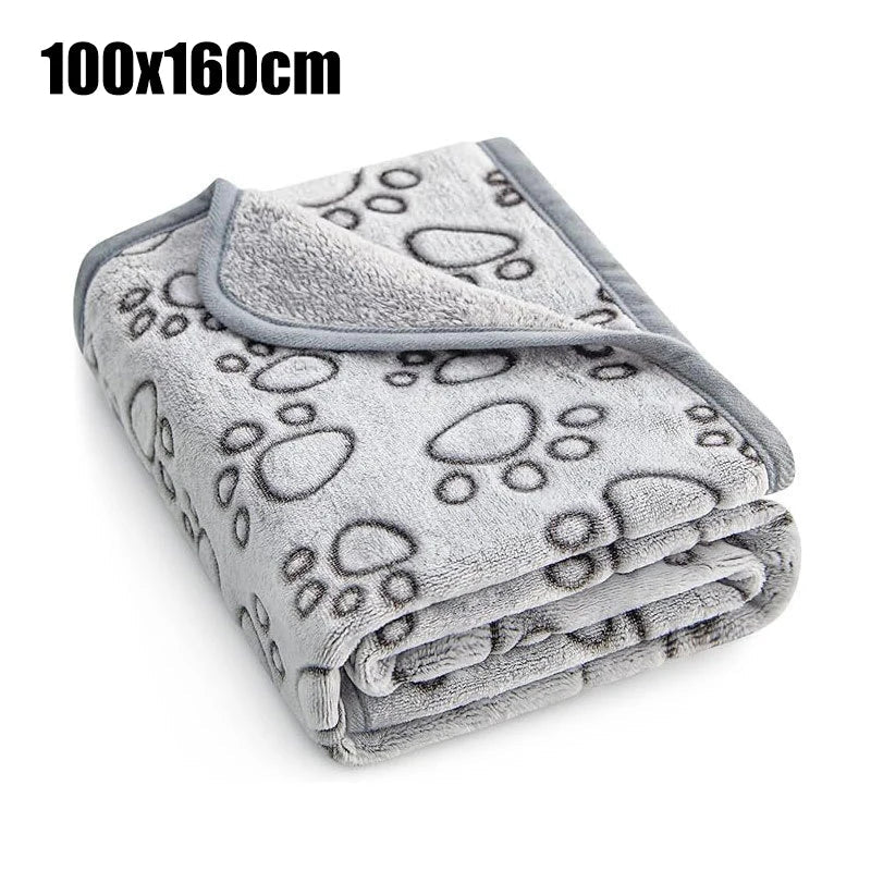 Soft Coral Fleece Pet Blanket – LoungeSmart™
