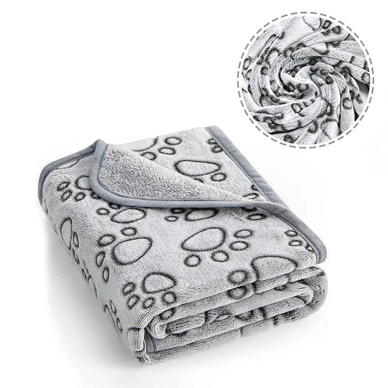 Soft Coral Fleece Pet Blanket – LoungeSmart™