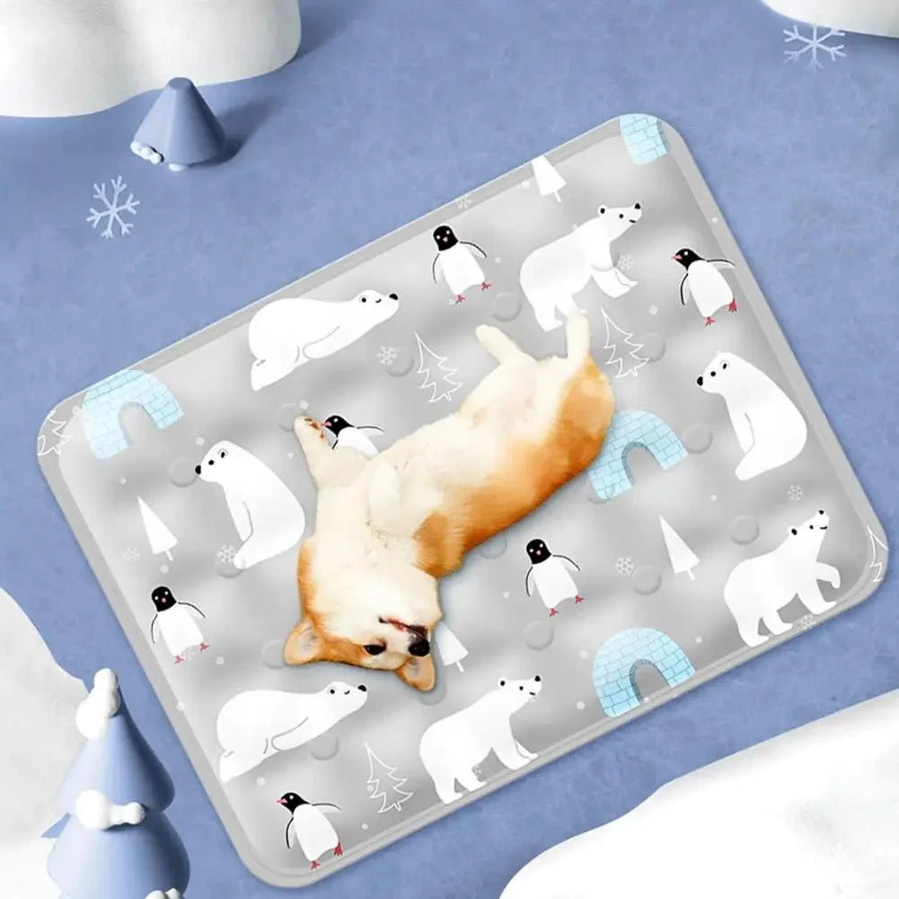Gel Cooling Pet Mat for Dogs & Cats – SleepCore™