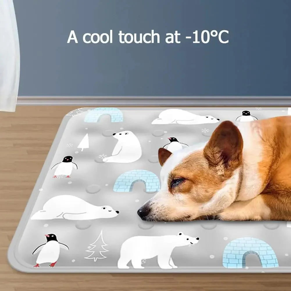 Gel Cooling Pet Mat for Dogs & Cats – SleepCore™