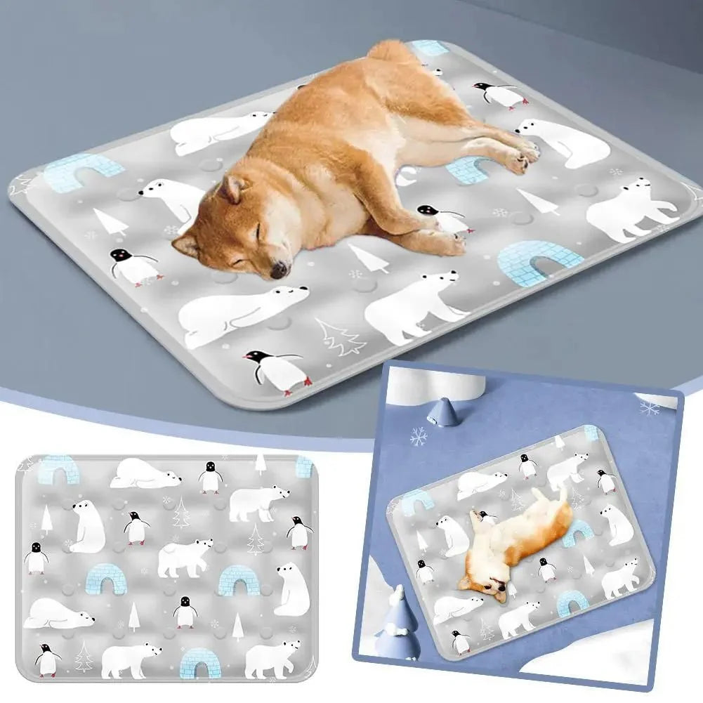 Gel Cooling Pet Mat for Dogs & Cats – SleepCore™