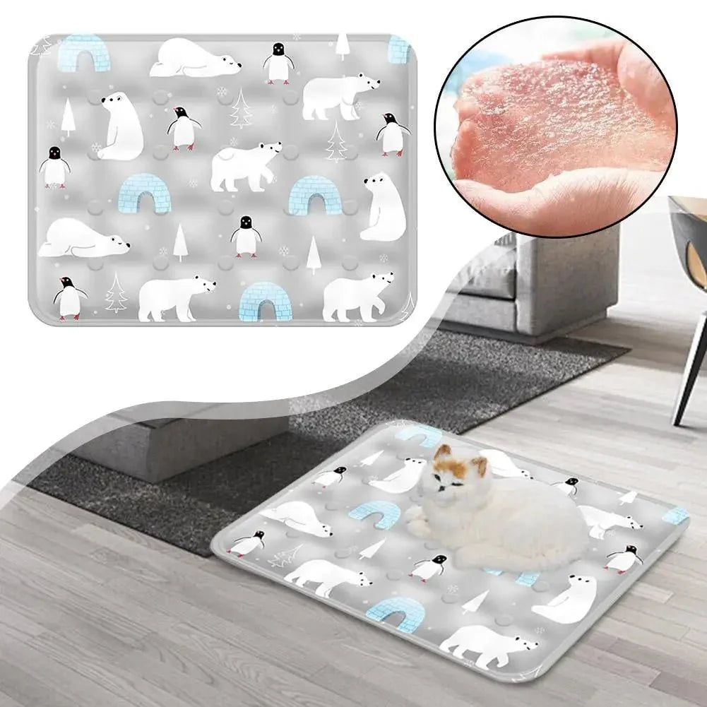 Gel Cooling Pet Mat for Dogs & Cats – SleepCore™