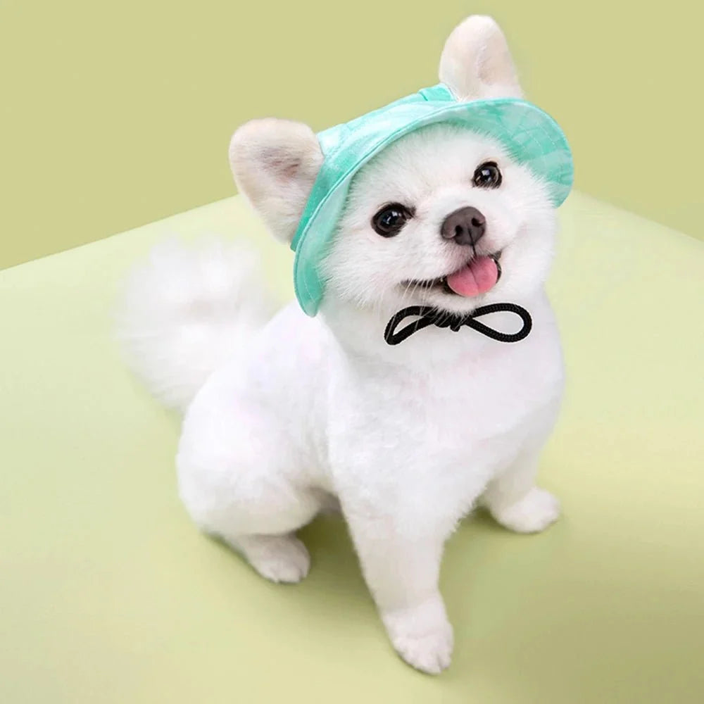 Adjustable Sun Hat for Dogs & Cats – FrostJoy™