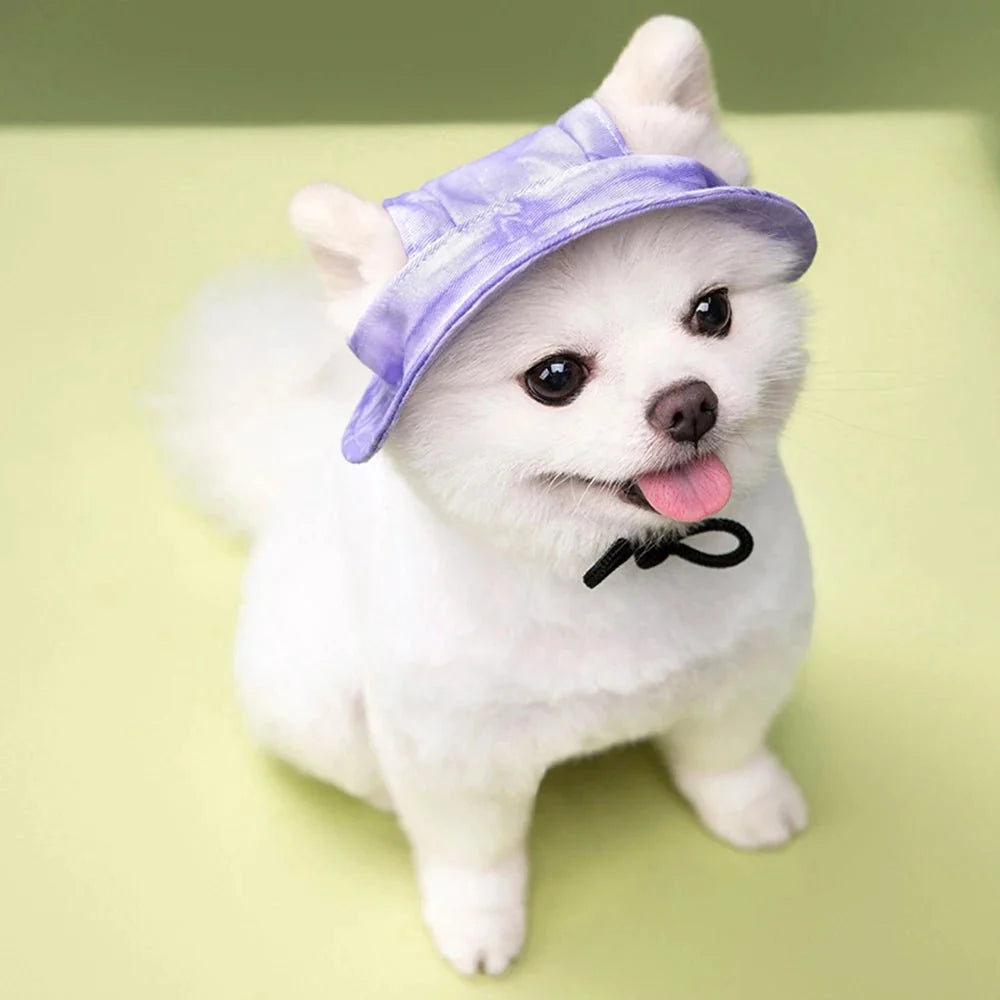 Adjustable Sun Hat for Dogs & Cats – FrostJoy™