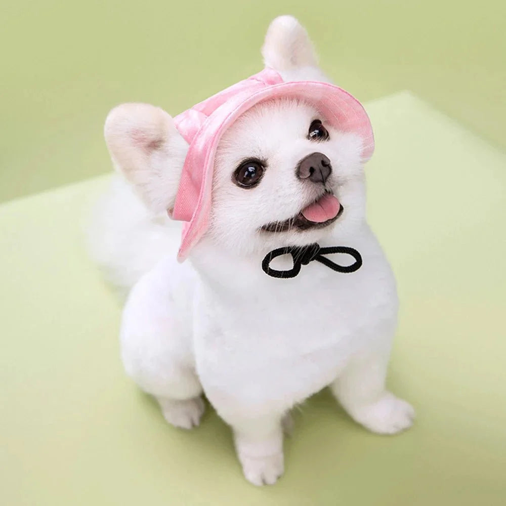 Adjustable Sun Hat for Dogs & Cats – FrostJoy™