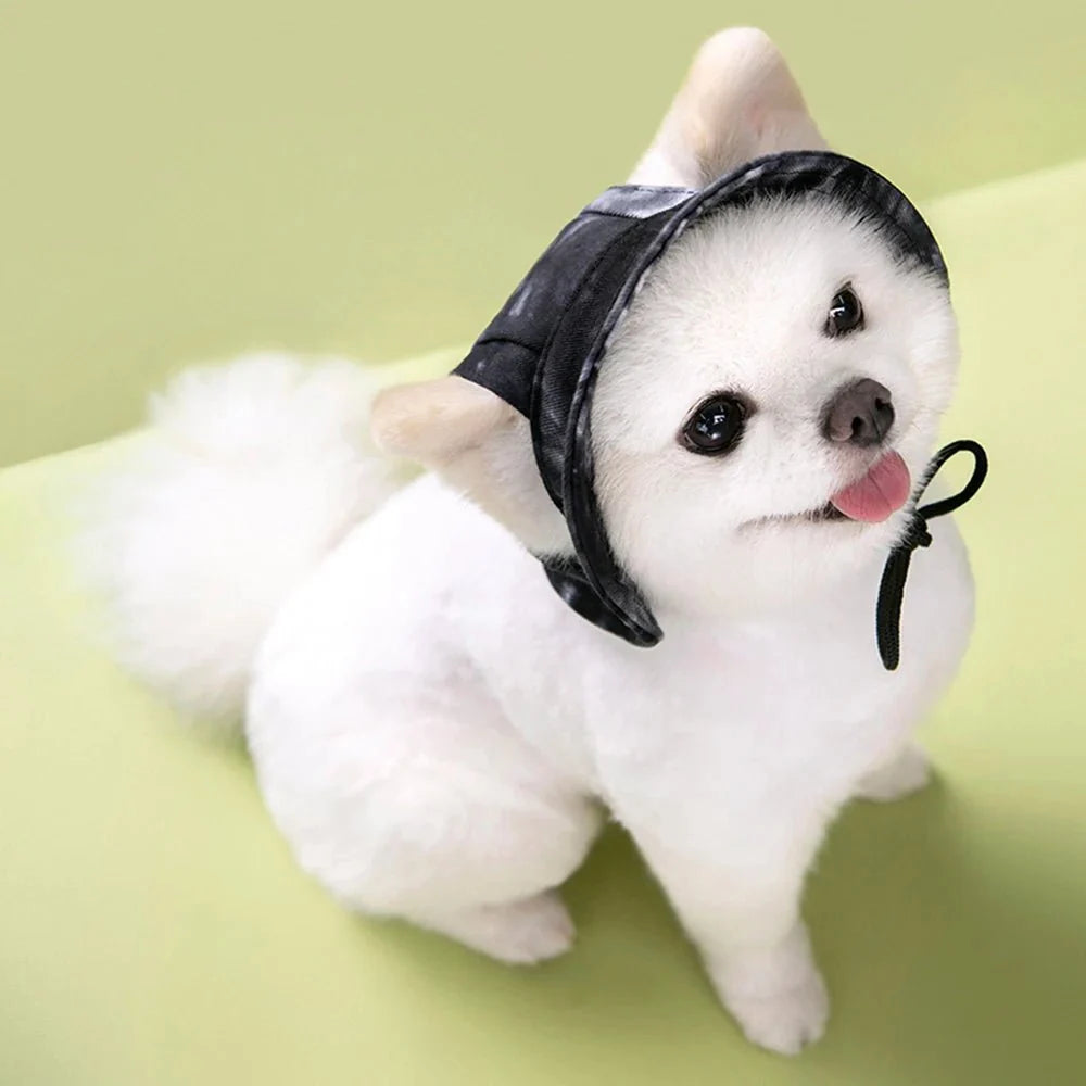 Adjustable Sun Hat for Dogs & Cats – FrostJoy™