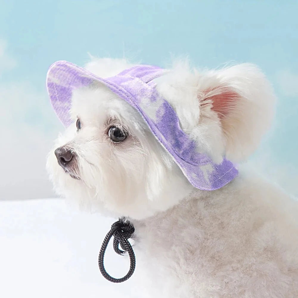 Adjustable Sun Hat for Dogs & Cats – FrostJoy™