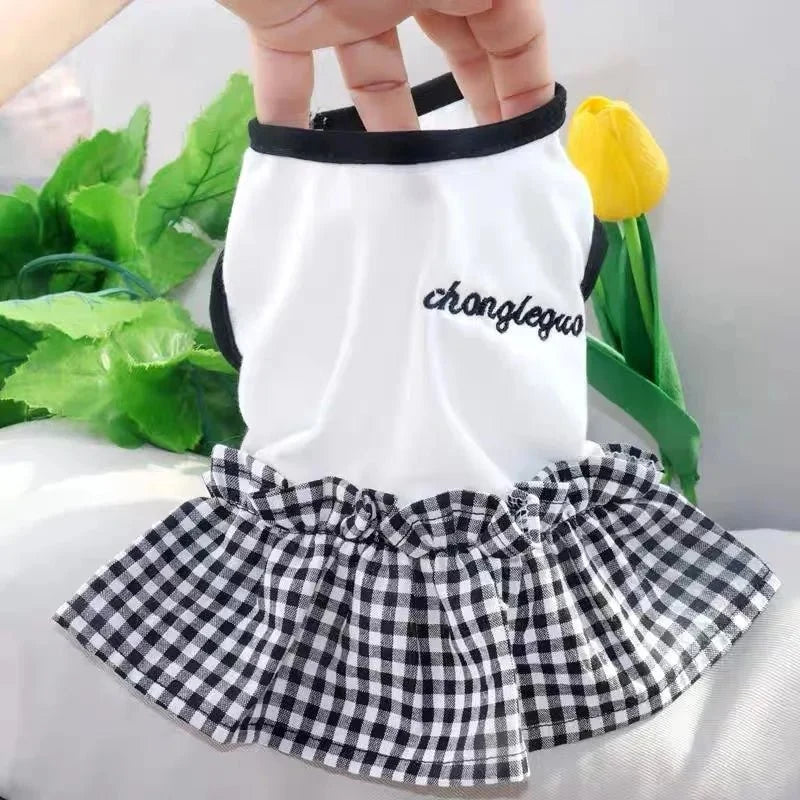 Strawberry Print Summer Dress for Dogs & Cats – EverydayTrail™
